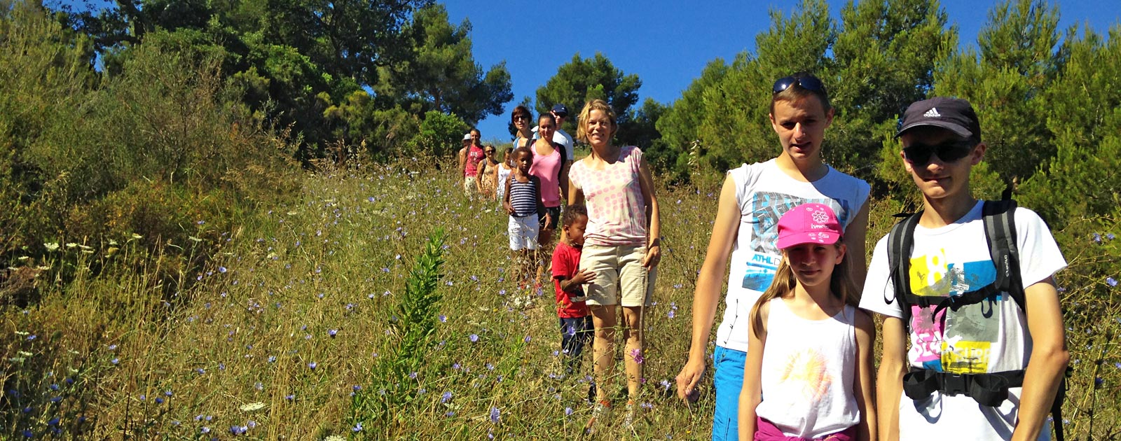 hiking in provence